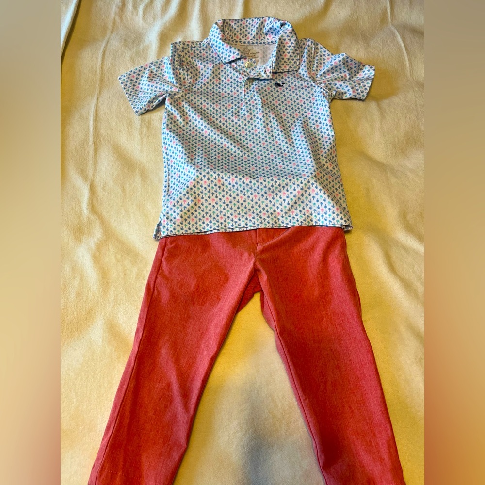 Vineyard Vines toddler 2T boys performance outfit
